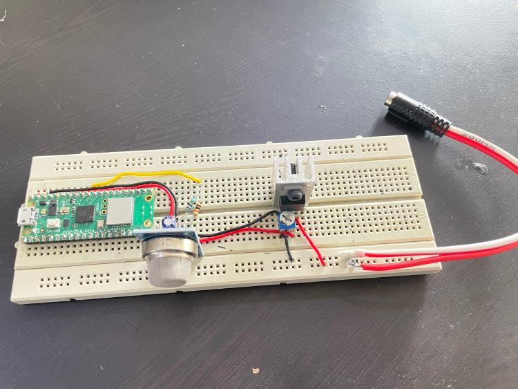 IoT Air Quality Meter Circuit Diagram